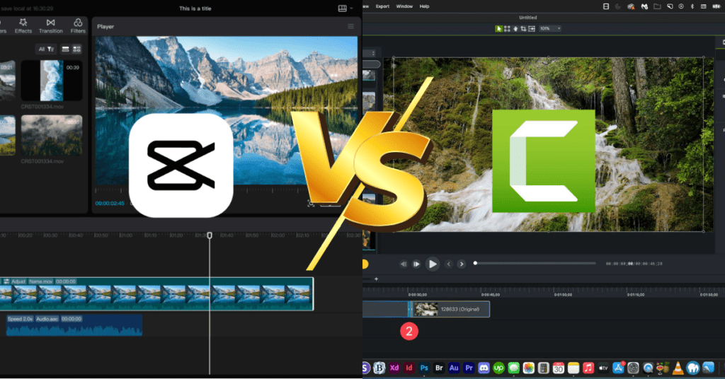 capcut vs camtasia